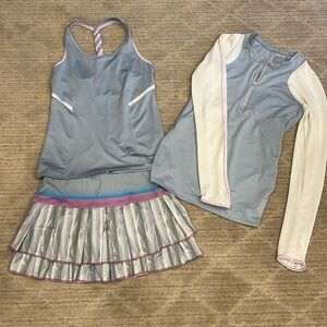 Lucky in Love tennis outfit